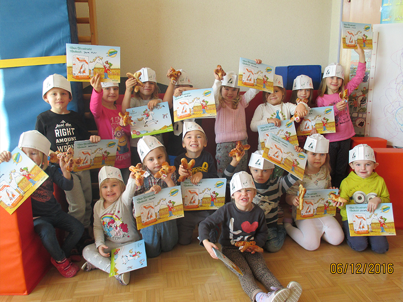 Viel Freude und Spaß mit dem Rösselmehl Backpaket hat auch der Kindergarten Empersdorf.