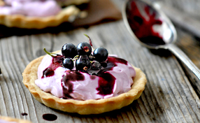 Tartelettes mit Johannisbeeren